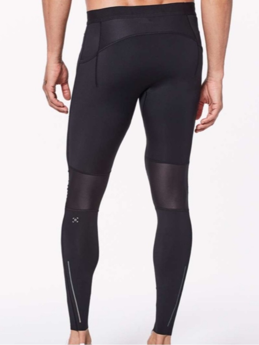 Lululemon men’s Surge light athletic tights - black